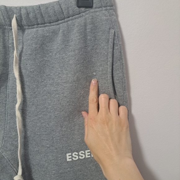 Essentials Fear Of God fleece lounge pant grey Small - Picture 10 of 10